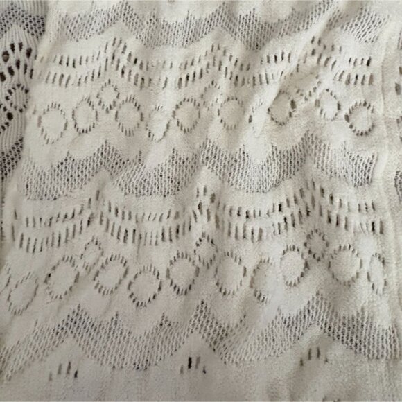 Lildy Womens Knit Kimono Cardigan-Cream-Size S/M-GUC - Picture 3 of 7